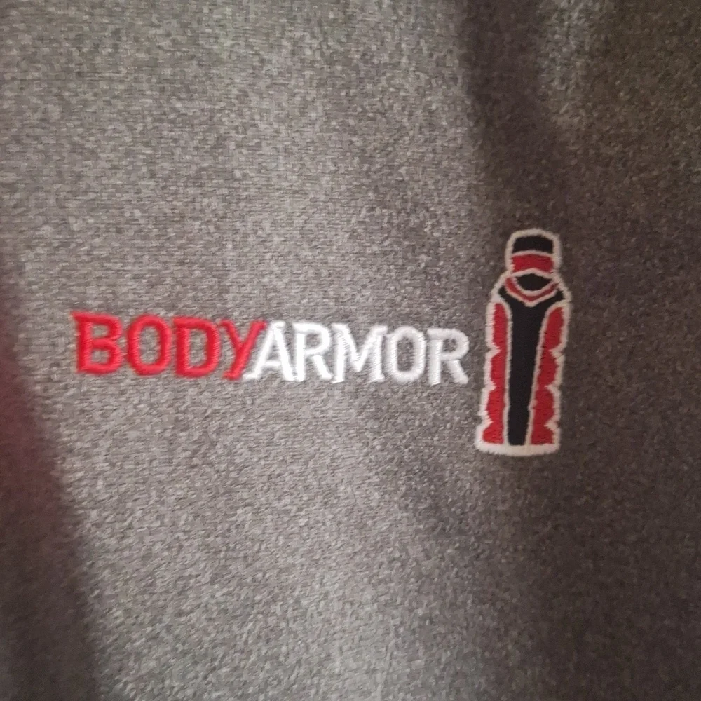 The North Face Bodyarmor Charcoal Quarter-Zip Lightweight Fleece Pullover Size M